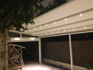 Pergola LED intégré